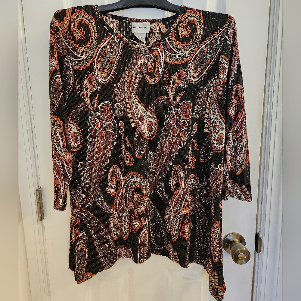 Bon Worth Paisley Top